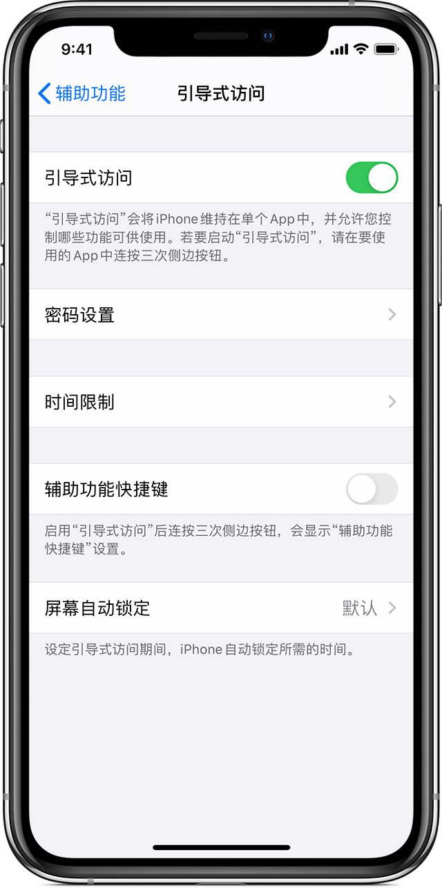 曾都苹果手机维修分享如何在 iPhone 上退出引导式访问 